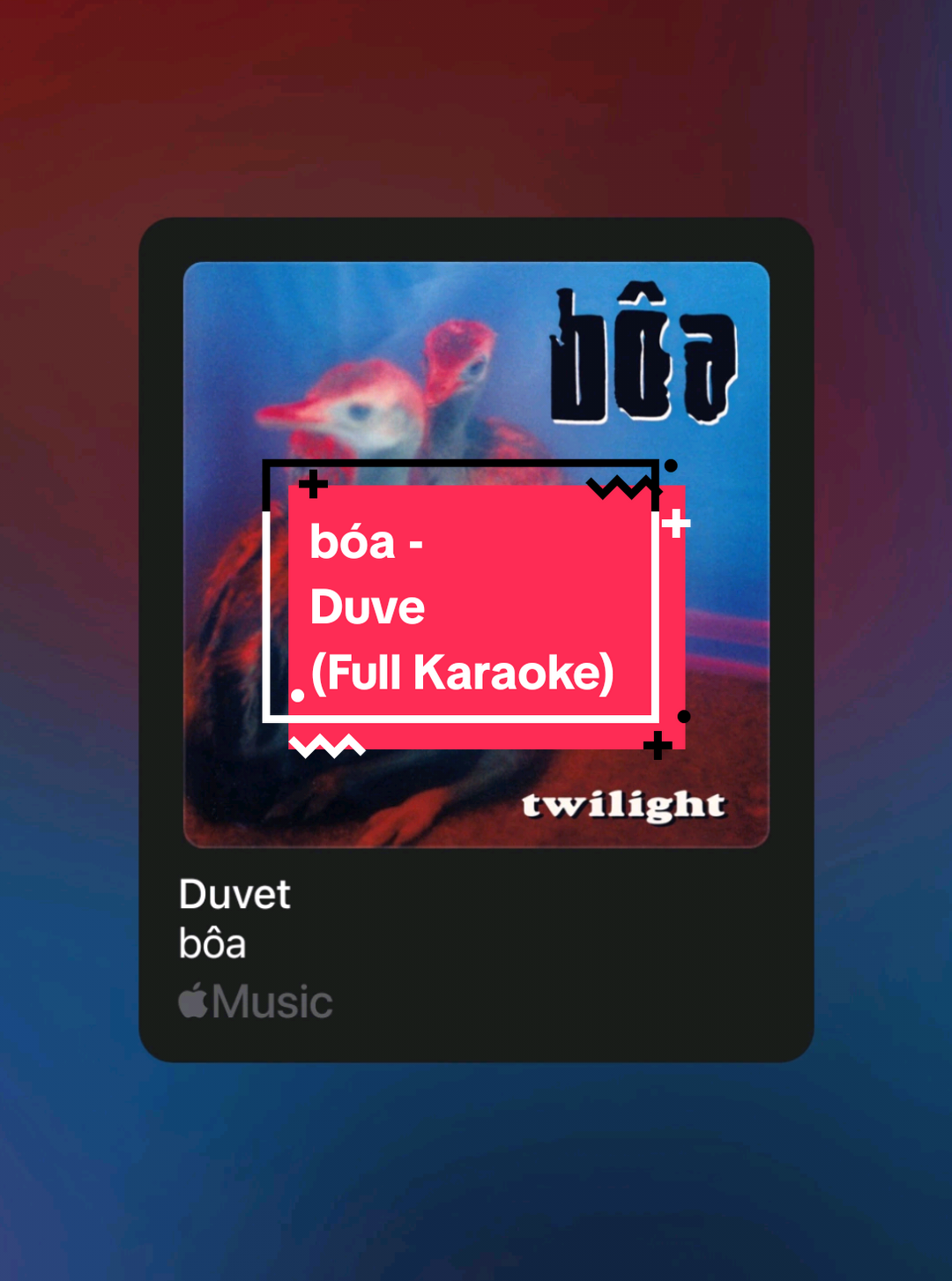 bôa - Duvet (Full Karaoke) | #bôa #boa #bôaduvet #boaduvet #duvet #duvetbôa #duvetboa #karaoke #karaoketiktok #fyp #lyric #lyrics #musicvibe #musicvibes 
