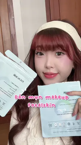 Dán che mụn khi makeup nè  @FOCALSKIN VIETNAM #focalskin #focalskinvn #focalskincare 