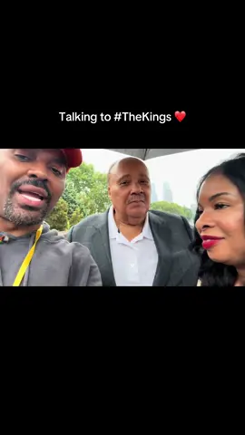 So thankful I was given the opportunity to speak to Martin Luther King III and Arndrea Walter King the message is clear !! Young people need to get engaged and informed ❤️ #nokings 