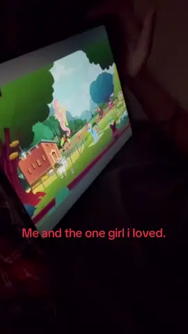 I’m the fluttershy and she is the rainbow dash #mylittlepony #explore 