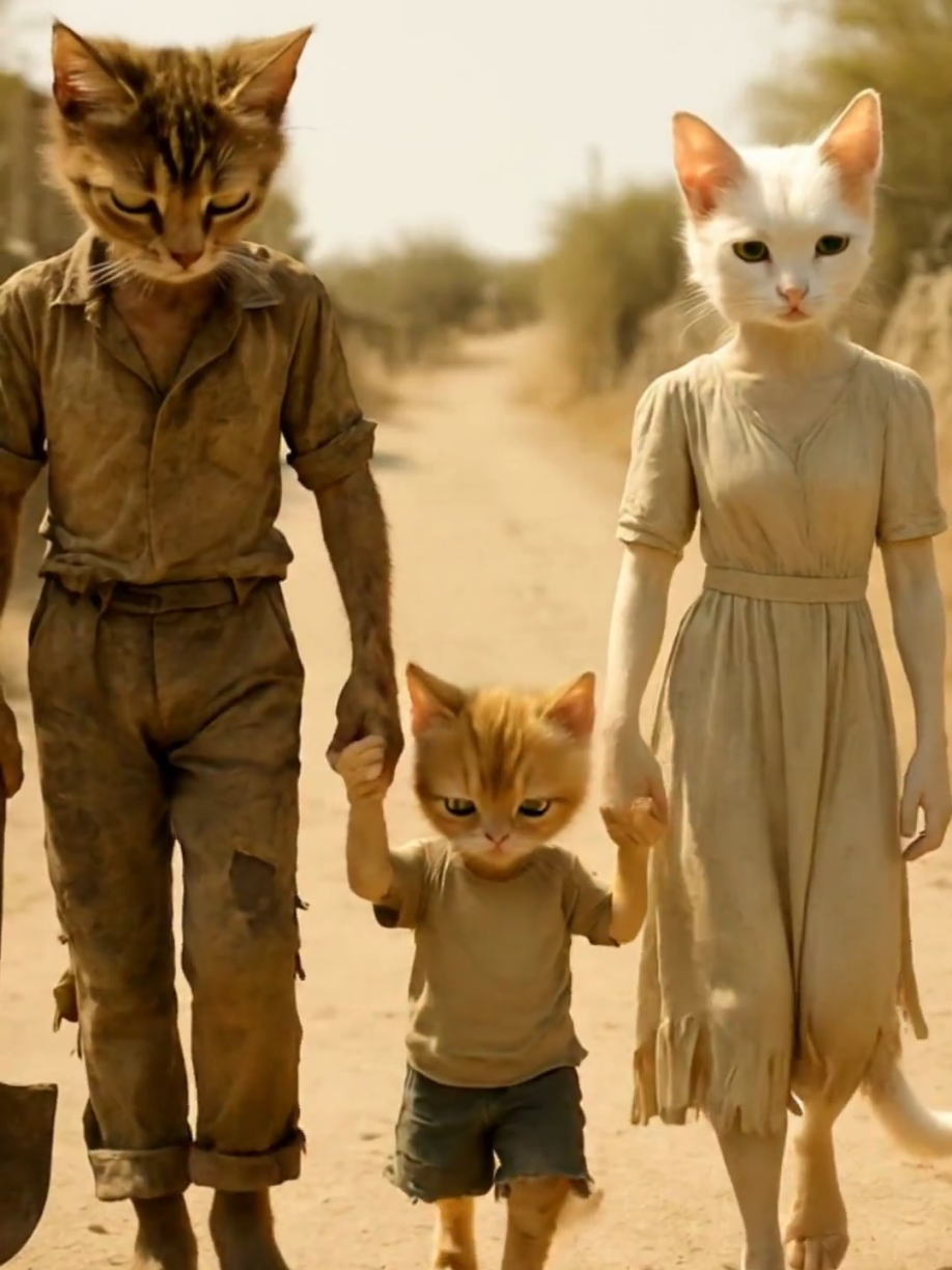 le chat et sa famille #chat #viral #fyp #videoviral #ia 