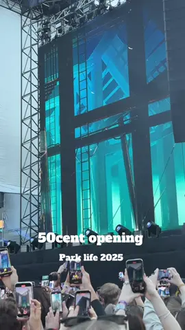 50cent 🔥 opening #parklife #festival #50cent @Parklife Festival @50 Cent 