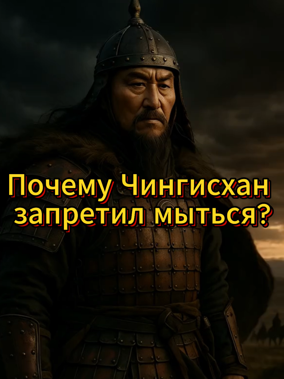 Почему Чингисхан запретил мыться? #история #монгол #чингисхан 