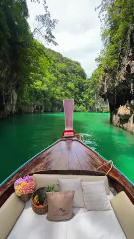 Hong Lagoon ⛰️🌳🌊#krabijourneyเที่ยวเกาะกระบี่ 