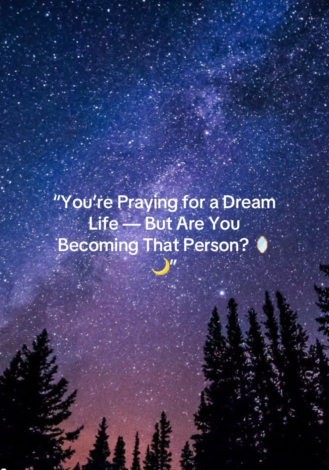 ✨ You’re making du’a for your dream life… but are you becoming the person who can live that life? In Islam, manifestation isn’t just about asking — it’s about aligning. Your future blessings require a stronger version of you. 💫 A version with more discipline, more gratitude, more faith. You don’t get your dream life and then become ready… You become ready — and then Allah opens the door. 🕊🔓 📿 Start showing up like the person who already has that life: Pray on time. Purify your heart. Walk with ihsan. Speak with tawakkul. Because your rizq, your peace, your purpose — they’re all already written. Allah is just waiting for you to step into it. 🤍#muslim #islamic_video #spirituality #manifestation 