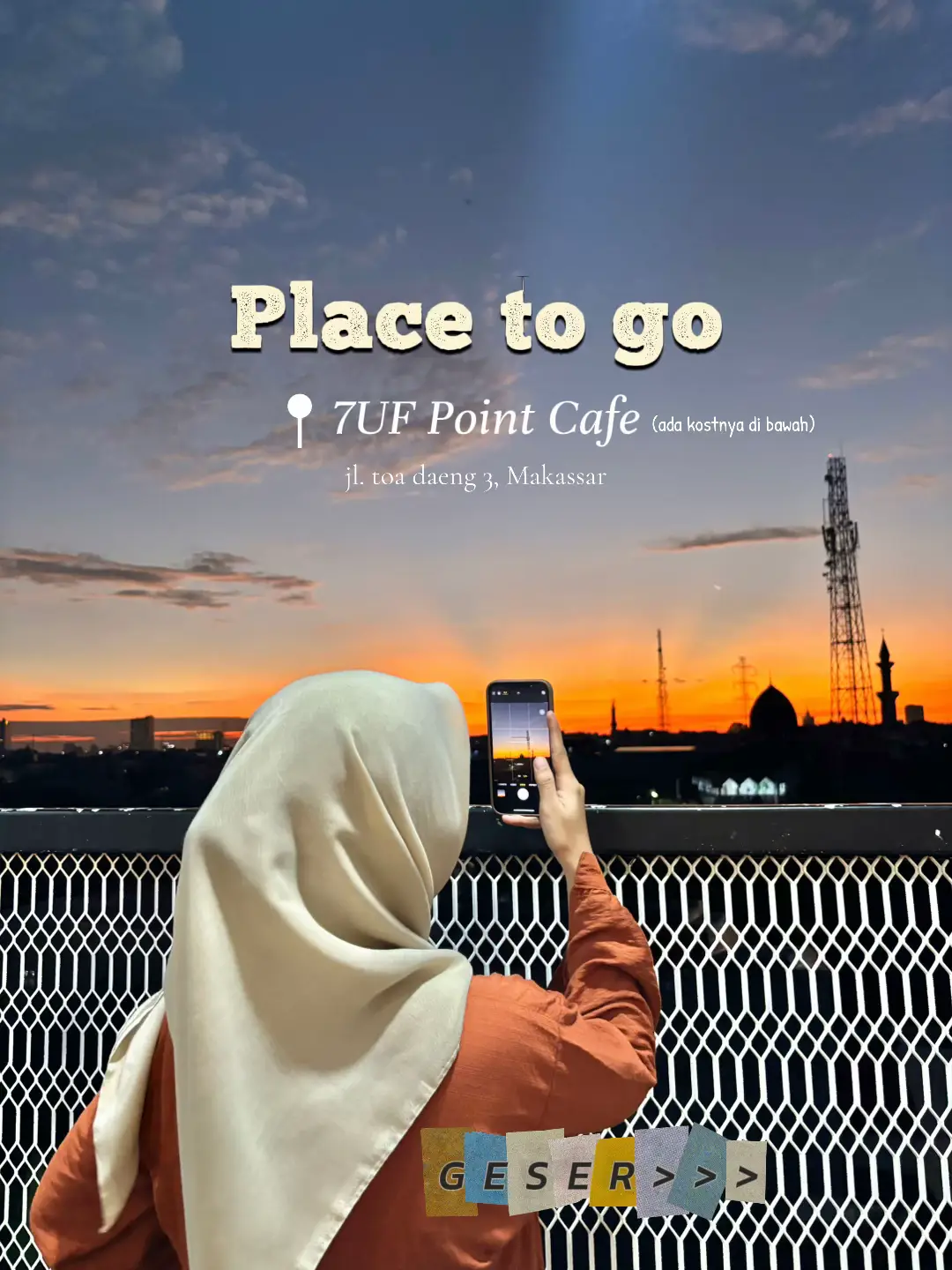 bisa juga di 7UF POINT. alamatnya ada di bio 😆 mimin tunggu ya 🤩 #cafemakassar #fyp 