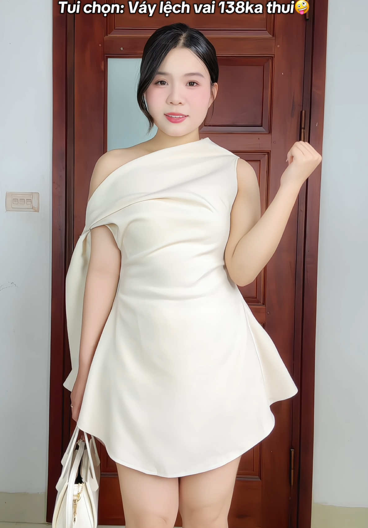 Váy này quá xinhhh lun #trendingtiktok #xuhuong #bigsize #chuppi #thoitrang #review #fyp #váy #huyền1m52 