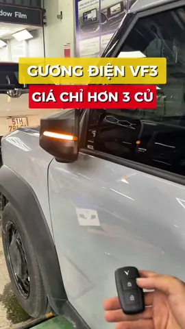 Gương điện VF3 giá tốt. #Thienauto, #Vinfast , #VF3, #gươngdienvf3