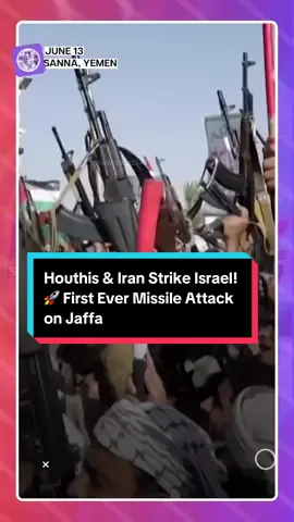 Breaking: Yemen-based Houthis claim missile attack on Israel’s Jaffa, coordinating with Iran for the first time! 🚀 Sirens blare across Israel as tensions rise. What’s next in this escalating conflict?  Stay tuned with NewsBuzz247! 🇾🇪🇮🇱🇮🇷 #BreakingNews #IsraelAttack #Iran #MiddleEastConflict  #NewsBuzz247 #Jaffa #tyf #Yemen #TensionsRising #GlobalNews #StayInformed
