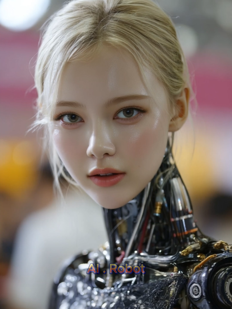 Humanoid robots 2025 – their faces look shockingly human. #robot #humanoid #airobot #aiart 