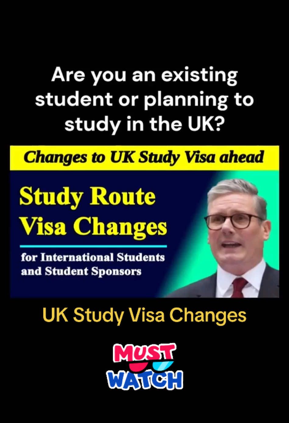 UK Study Visa Changes #ukstudy #ukstudyvisa #ukstudent #ukstudentvisa 