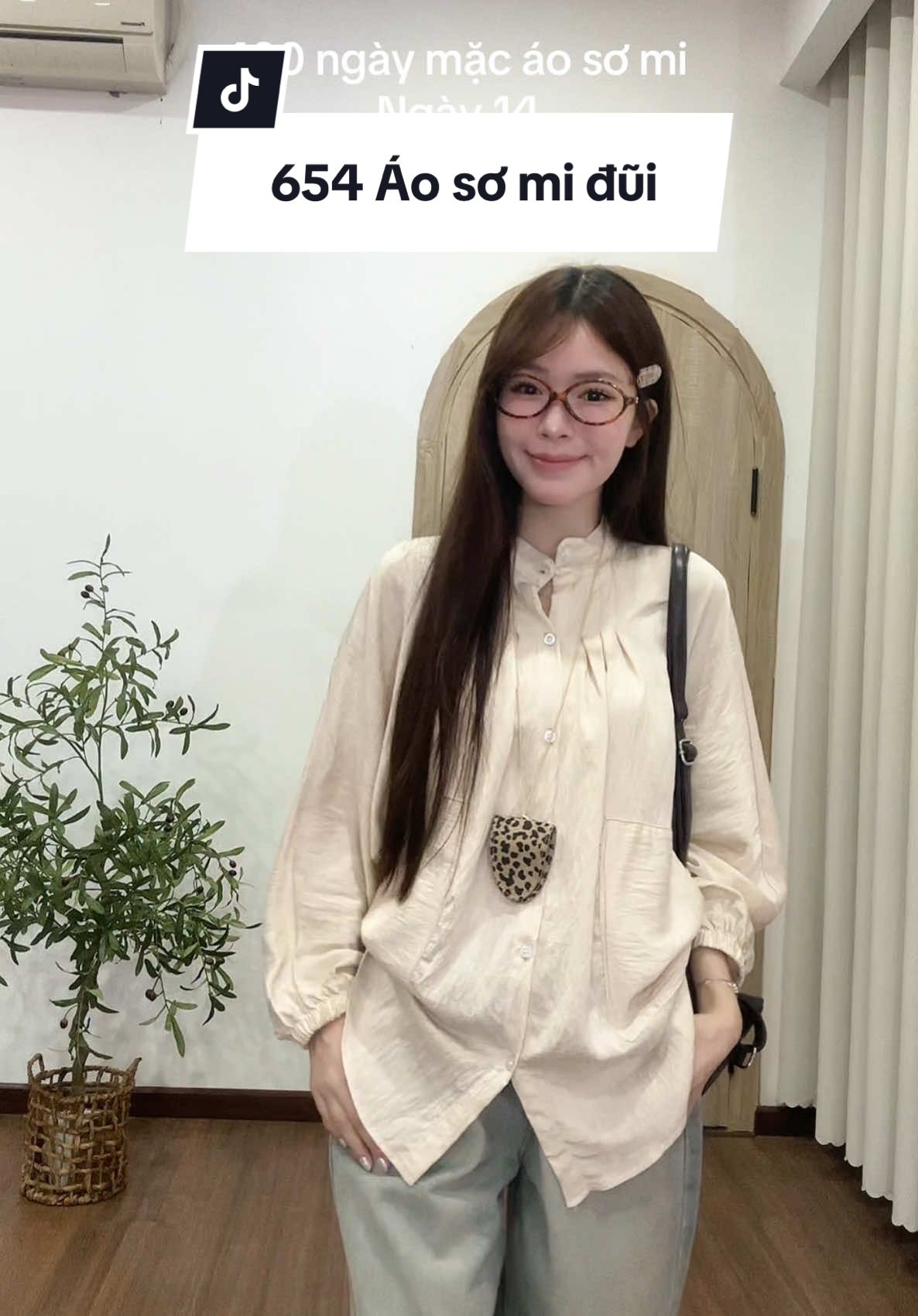 Lên đồ đi học cũng em áo sơ mi đũi siêu mát nhà @kimeehouse #kimeehouse #somi #aosomi #somidui #lendo #dihoc 