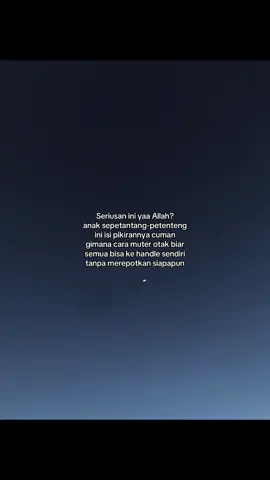 Meskipun akhirnya sering kelabakan sendiri tapi ttp bisa beres kok