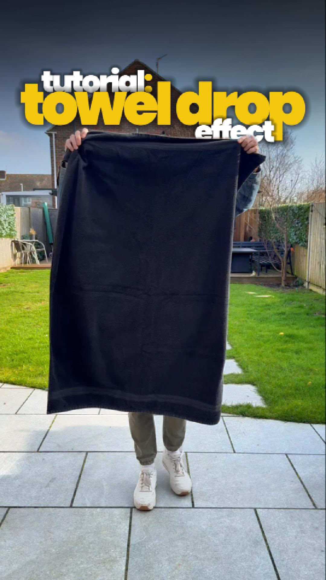 Create This Mind-Blowing Towel Transition Using Just Your Phone! 📱✨ Here’s how you can make it in CapCut—quick and easy! 🎬 1️⃣ Film Your Clips 🎥 	•	Record three clips: 	•	One of you dropping a towel. 	•	A clean plate of the background (make sure the towel stays where it lands). 	•	A final clip of you popping up into the frame. 2️⃣ Trim & Freeze ✂️ 	•	Split the first clip right after the towel settles on the floor. 	•	For the clean plate, create a freeze frame, then delete the left portion. 	•	Split the final clip just before you pop into frame, then delete the left portion. 3️⃣ Overlay & Align 🏗 	•	Overlay the freeze frame and position it roughly in place. 	•	Duplicate the main clip, hit ‘Overlay’, and move it to the third layer. 4️⃣ Remove & Mask 🪄 	•	Select the duplicated clip, go to ‘Remove Background’, choose ‘Custom Removal’, and highlight just the towel. 	•	Select the freeze frame, go to ‘Mask’, choose ‘Mirror’, and expand it with a feathered edge. 	•	Add keyframes as the towel drops, ending the clip when it lands on the floor. 🎬 And that’s it! Your final video should look like this. #vfx #visualeffects #creative #edit #video #capcut #creativeminds #videoedits #tutorial #MagicReveal #CapCutEdit #VideoEditingTips #CapCutTutorial #vfxediting 