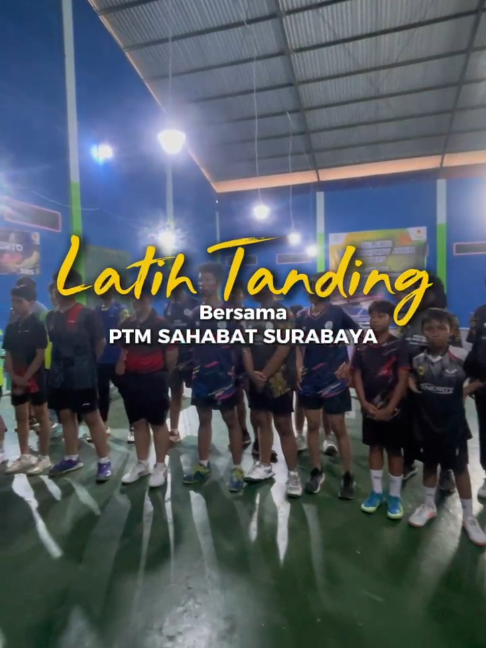 Sabtu, 14 Juni 2025. Sebagai tambahan penguatan mental dan kesiapan bertanding atlet tenis meja Kab. Mojokerto pra PORPROV Jatim 2025 nanti, pengurus PTMSI Kab. Mojokerto mengundang adik-adik dari PTM Sahabat Surabaya untuk melakukan latih tanding bersama. 