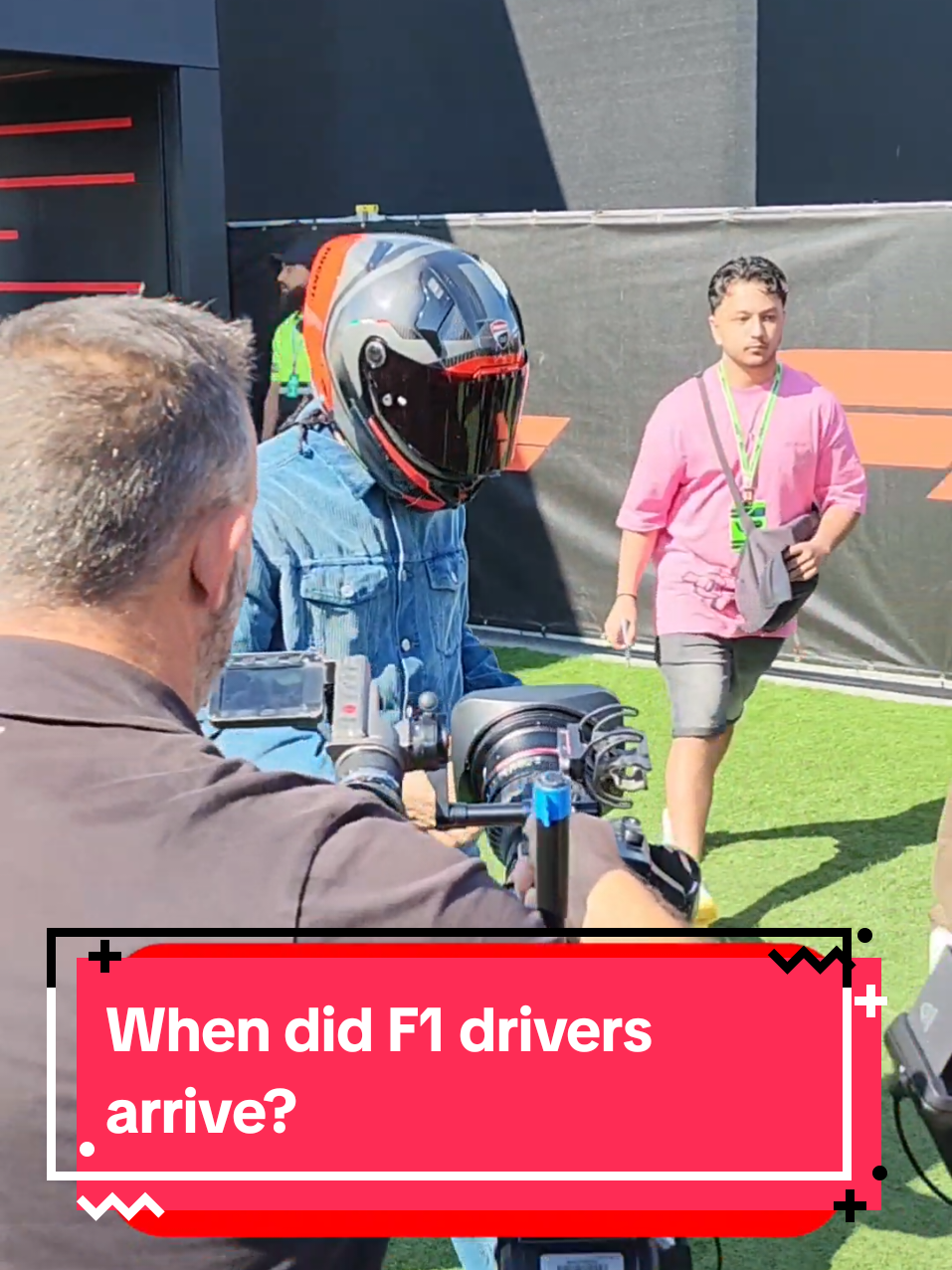 What time did drivers arrive for the Formula 1 #canadiangp 