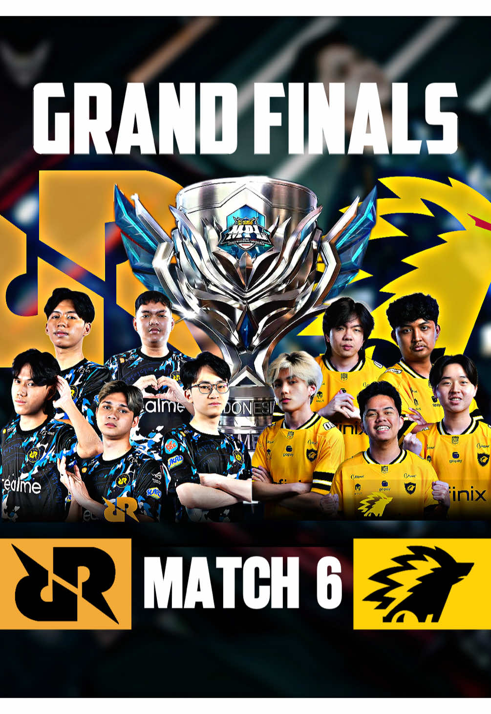 Highlights • GRAND FINALS RRQ VS ONIC MATCH 6 #mplindonesia #rrqhoshi #onicesport #mobilelegends #fyp 