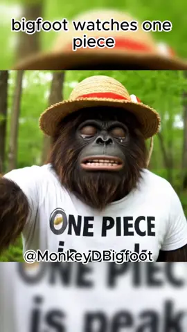 I want to liveeeee!!!😂😂😂#onepiece #bigfoot #ai #aibigfoot #bigfootai #anime #fyp #viral 