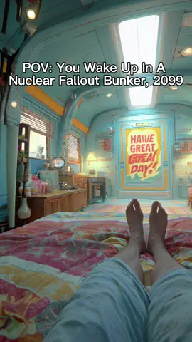 POV: You wake up in a Nuclear Fallout Bunker in 2099 #history #historytok #ai #fallout 