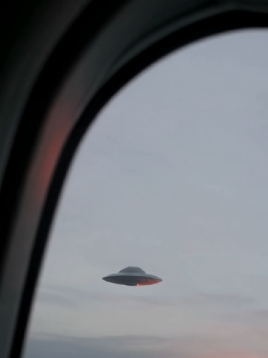 REAL UFO Sighting from Passenger Plane People are screaming. Total panic on board. This craft came out of nowhere… and hovered right next to us. What did we just witness? #ufo #ufos #ufosky #plane #drone #uap #breakingnews #alien 