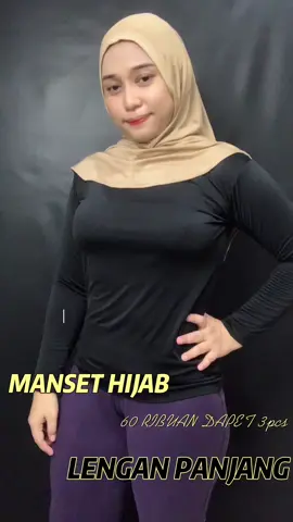 60 ribuan dapet 3pcs manset turtleneck guys #manset #mansetmurah #mansethijab #mansetbaju #turtleneck 