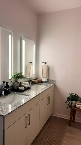 Sin dudas uno de mis espacios favoritos de mi nuevo hogar❤️❤️ Cuántos me seguirán desde aquel video del 2024? #smallbathrooms #bathroomidea #smallapartment #bathroominspo 