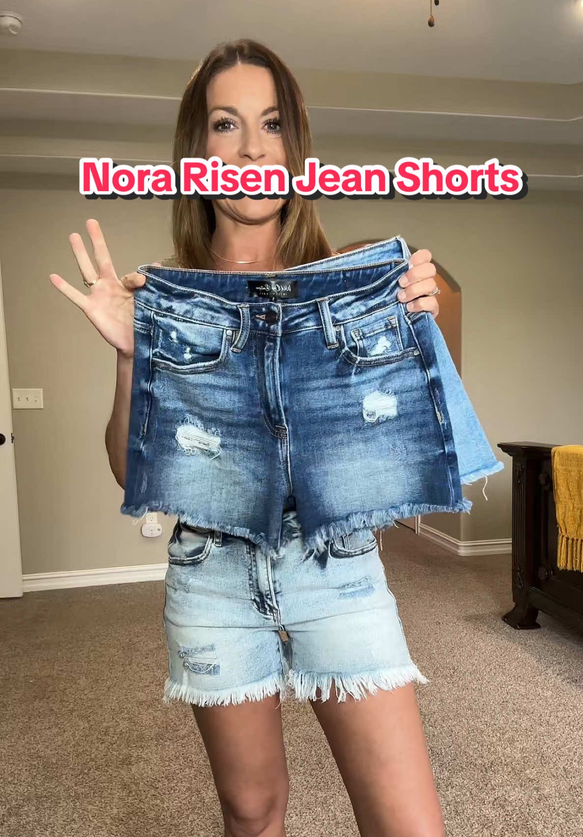 The perfect denim shorts do exist! 🙌🏼 #denimshorts #jeanshorts #womensshorts #shorts #tiktokshopcreatorpicks #tiktokshopsummerturnup #dealsforyoudays 