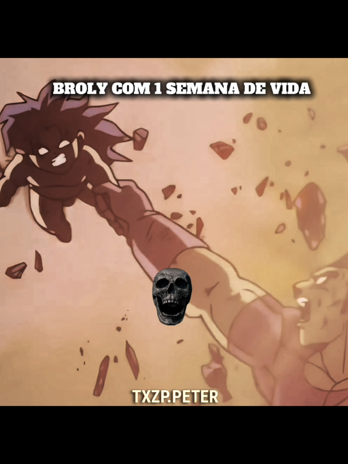 O BROLY COM 1 SEMANA ☠️ #gaara #broly #brolymovie #brolyedit #editanime  #dragonballz 