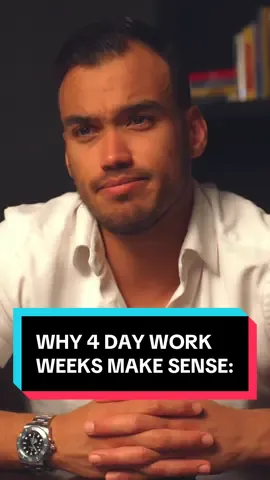 Do 4 day work weeks make sense? Comment below! ⬇️ #PersonalFinance #careertok #corporate #4dayworkweek #careertiktok 
