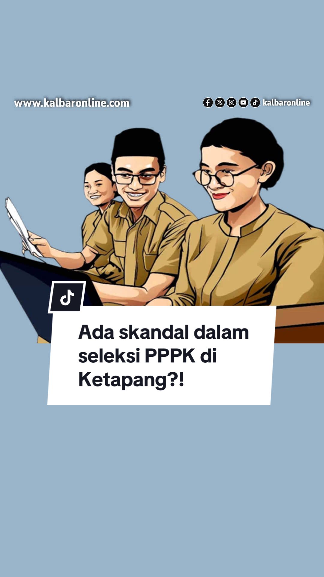 Skandal PPPK di Ketapang: Siapa Pegawai Hantu Itu? Seorang peserta PPPK di Ketapang tetap lolos administrasi meski sudah pindah kerja sejak 2023. Lebih gila lagi, dia tetap digaji dan dianggap aktif sama atasannya. 🔗 Baca selengkapnya di https://kalbaronline.com/2025/06/13/pegawai-hantu-lolos-pppk-skandal-dugaan-kecurangan-menguat-di-pemda-ketapang/ 💬 Sistem kita beneran error, atau memang 