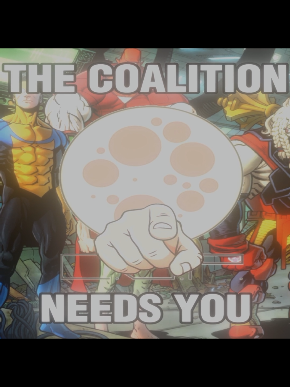 The Coalition Needs You | Long Intro #invincible #invincibleedit #omniman #techjacket #battlebeast #spaceracer #olivergrayson #kidomniman #allen #allenthealien #comic #viral #fyp #makethisviral #edit #invinciblecomics #comics #song 