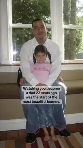 Happy Father’s Day  @Marc D'Amelio I love you so much🩵 There isn’t a book to learn how to be a dad but since the day you became a father you loved, worked and provided for the girls with everything you had💙 @dixie @charli d’amelio #girldad 