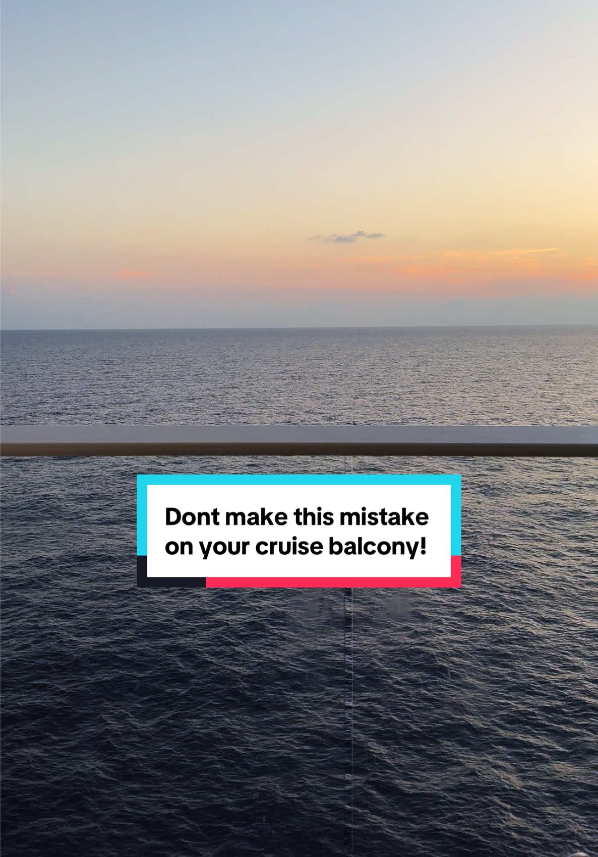 This actually happened on our first ever Summer cruise thinking we had full privacy. I stood on the balcony for a good few minutes enjoying the view before looking up!! 🫠 What’s your biggest cruise fail?  . . . . #cruisemistakes #cruisetips #travelcomedy #ajtravel_adventures #cruiseshiplife #royalcaribbean #travelblogger #cruise @Royal Caribbean 