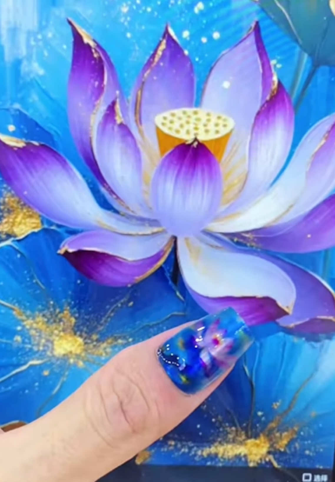 Who knows this, family members! The smart nail machine can paint a picture in 30 seconds. It is very beautiful and convenient. You don’t have to queue up at the nail salon anymore. I love it. #Nail art #Nail art people #Makeup #Smart nail machine