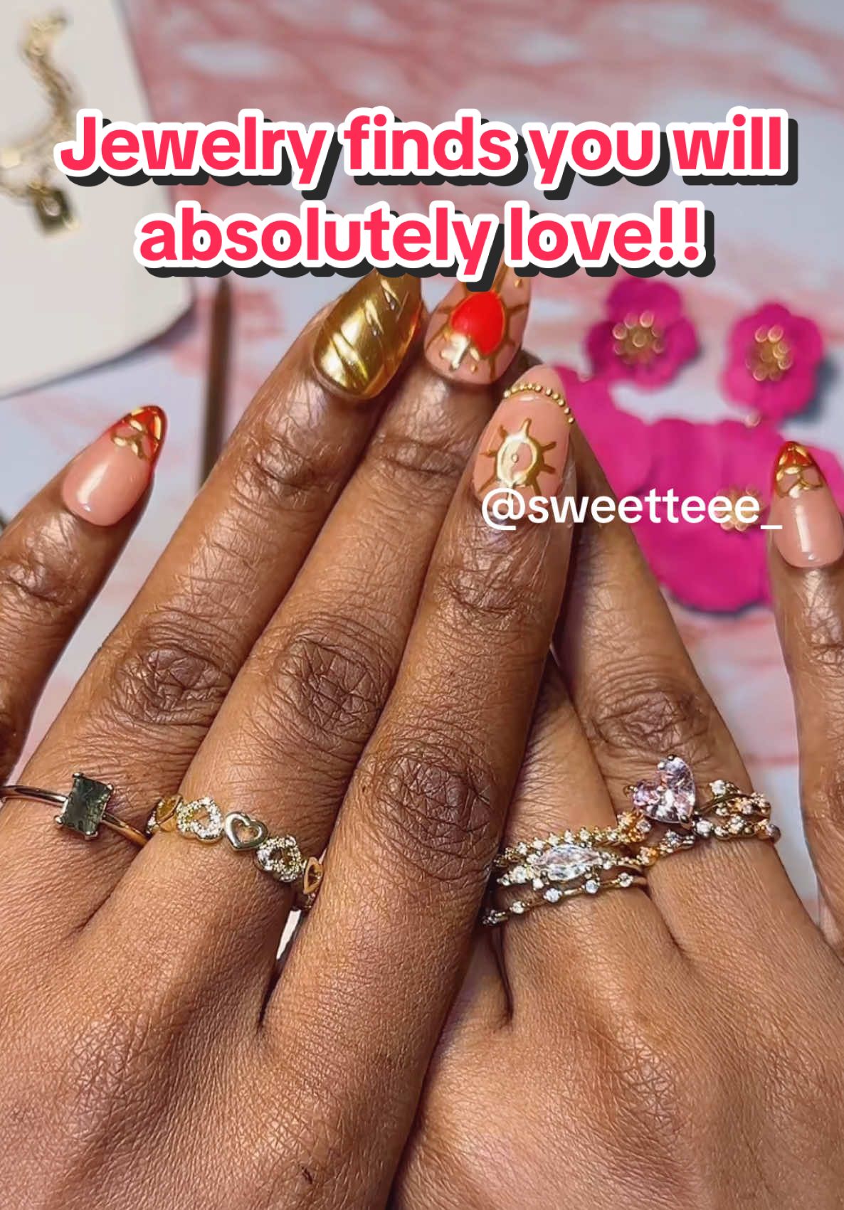 Love all the jewelry finds I found! Everything is so gorgeous and affordable too! If you see anything you love, tap the orange cart and grab it before they’re gone! #cutejewelry #jewelryfinds #earringstyle #JewelryCollection #jewelrytiktokshop #necklaces #fingerrings #rings #goldandsilver #tiktokshopcreatorpicks #tiktokshopsummerturnup #LoveMyHome #funinthesun #dealsforyoudays #spotlightfinds #fathersdaygift #backtoschool #tiktokshopdealsforyoudays 