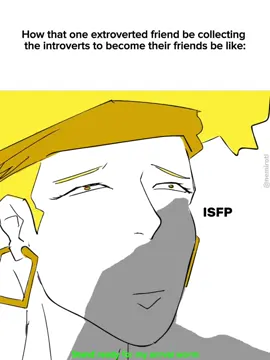 Extroverts are introverts' biggest fear #mbti #mbtipersonality #mbtiktok 
