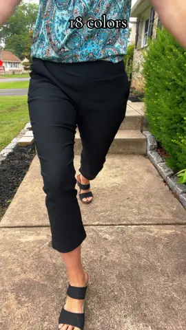 Stretchy - 18 colors - pockets - true to size #capris 