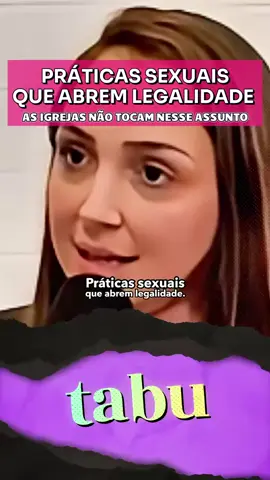 🚦PRÁTICAS SEXUAIS QUE ABREM LEGALIDADE para entidades malignas 😳 IGREJAS NÃO FALAM DESSE ASSUNTO‼️ 🚨 Muitos casais cristãos estão sofrendo ataques espirituais… e nem imaginam que o problema está no próprio leito matrimonial! A Pastora @pamellaallonso fala com temor e clareza: ❌ Tem práticas que não vêm do trono de Deus ⚖️ Existem atos que abrem legalidade espiritual para entidades malignas 👂 E tem coisas que, embora não estejam literalmente na Bíblia, o Espírito Santo testifica com incômodo no espírito. 🕊️ Quem tem sensibilidade espiritual sabe discernir: ✔️ O que é do Reino ✖️ E o que é do inferno, disfarçado de “liberdade” 📌 Comente: EU ESCOLHO A SANTIDADE 📲 Salve e compartilhe com quem precisa ouvir isso! 🙌 Siga @pamellaallonso e @remareels para mais alertas espirituais com temor e verdade. 🎙️ Trecho extraído da entrevista concedida ao @crentepodcast 🎥 A versão integral está disponível na página oficial do Crente Podcast. #PráticasSexuais #CasamentoCristão #SantidadeNoCasamento  #LegalidadeEspiritual #libertacao #batalhaespiritual  #Cristãos #EspíritoSantoFala #PamellaAllonso  #AlertaEspiritual #ReelsCristão #Relacionamento  #GuerraEspiritual #CasalCristão #sexualidade 