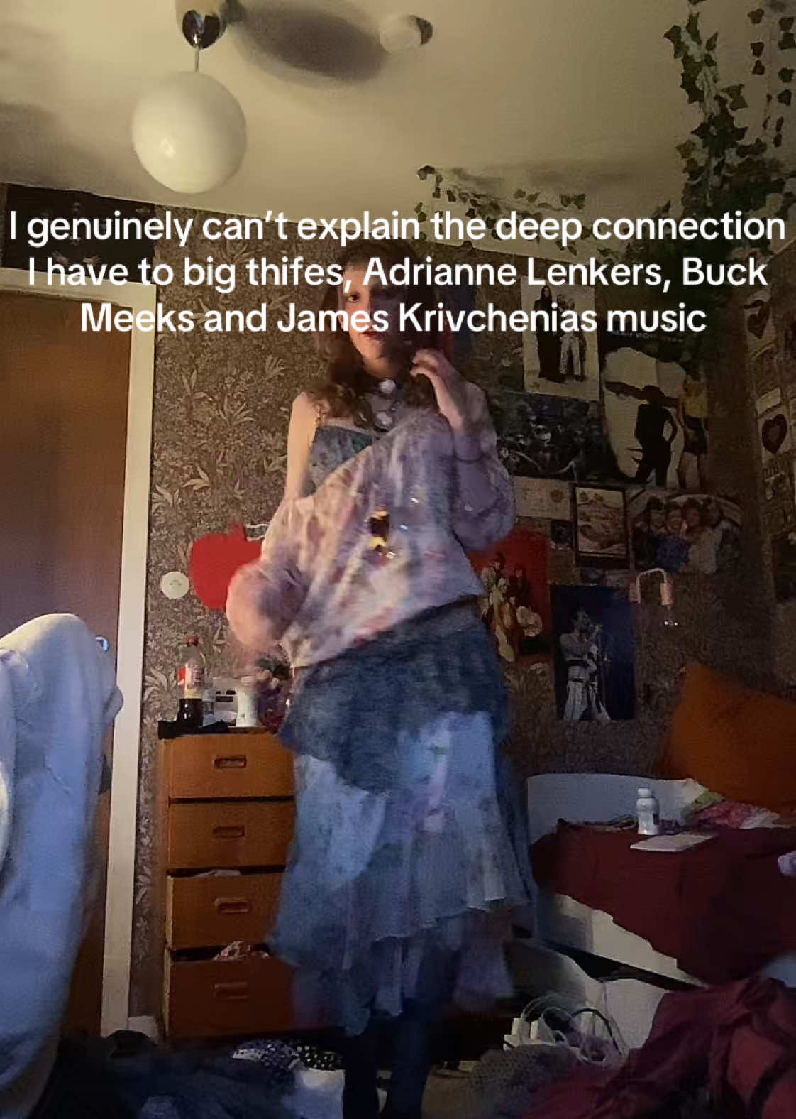 I just wanted to say thank you  @bigthiefmusic @Big Thief Universe @Adrianne Lenker ,Buck Meek and James Krivchenias for the music #bigthief #adriannelenker #buckmeek 