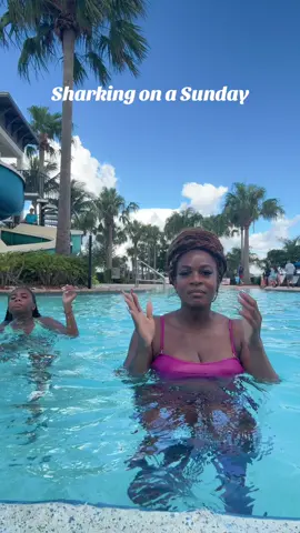 Pool Day  #trending #shark #sharksound #poolday 