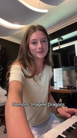 demons #demons #imaginedragons #cover #piano #fyp #foryou #carolinewells @Imagine Dragons 