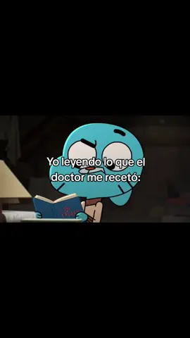 hasta q descubra q medicina debo tomar ya estare muerto JAJSJAJAA #gumball #elincreiblemundodegumball #humor #meme #doctor 