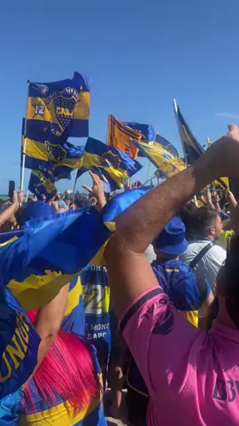 Banderazo de Boca #fifaclubworldcup #boca #miamibeach 