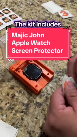 The Major John Screen Protector is the best! It’s inexpensive and easy to apply. Just follow the easy steps for a perfect application. #AppleWatch #ScreenProtector #AppleWatchAccessories #TechTok #GadgetGoals #WatchProtection #AppleWatchSeries9 #SmartwatchStyle #TechHacks