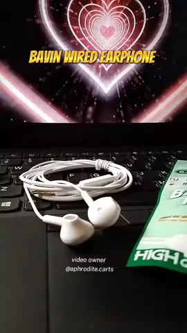 bavin wired earphone #bavinwiredearphone #bestsoundquality #highquality #wiredearphones #fyp 