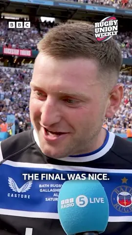 Total class from Finn Russell in the Premiership Rugby final 👏 🎥 BBC Radio 5 Live 