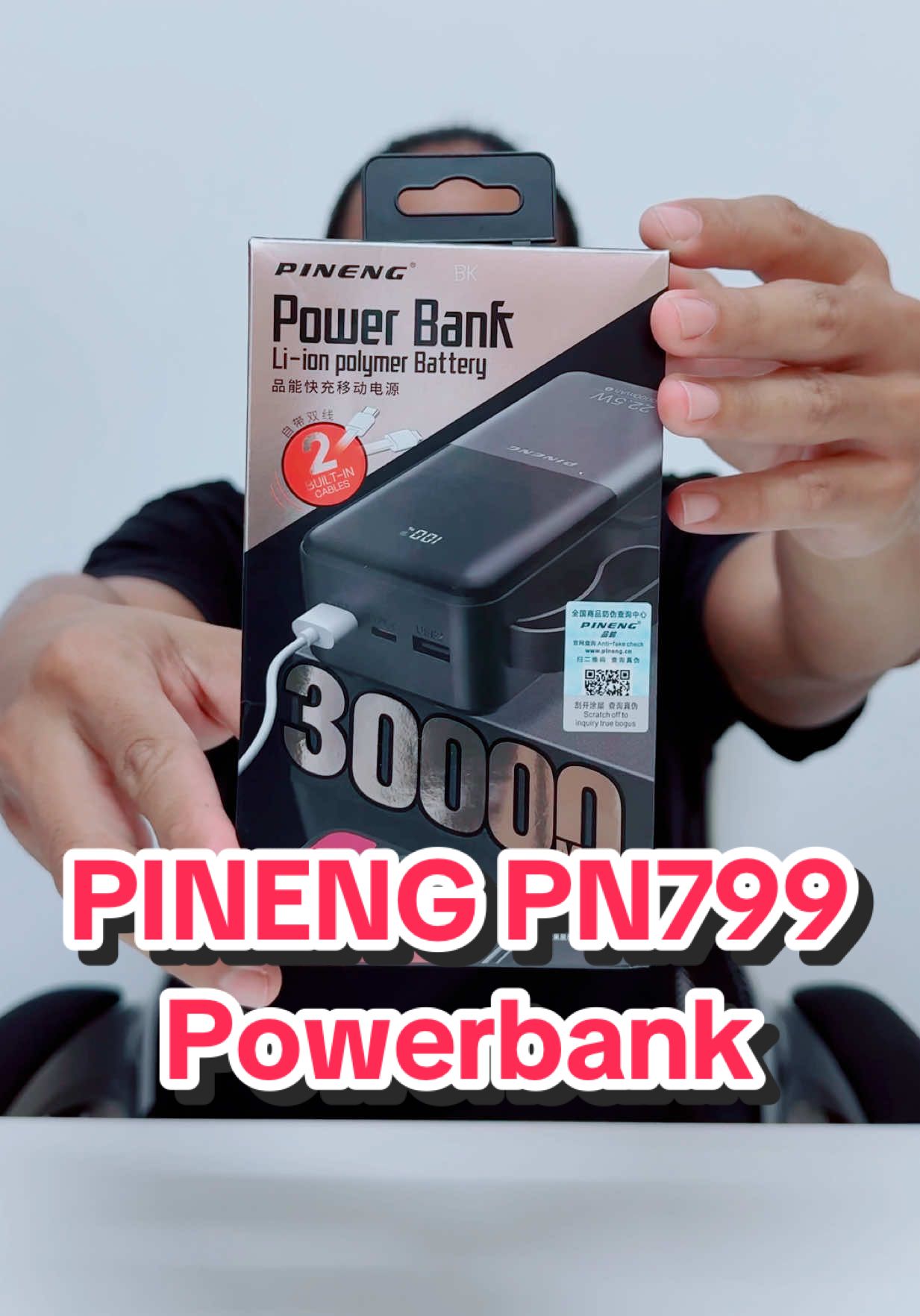 kalau 20k tak cukup? yg ni 30k 😬👍🏻 @Rtako #powerbank #powerbankmurah #powerbankviral #pineng #pinengmalaysia #powerbankfastcharging 
