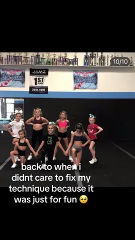 miss it sometimes  #fyp #cheer #allstarcheer #cheerleading #tumbling #throwback #nostalgia 