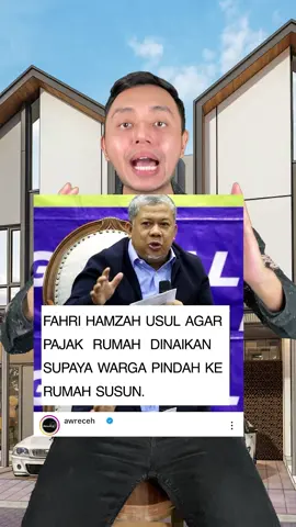 Pajak rumah mau DINAIKAN biar warga pindah ke rumah susun?