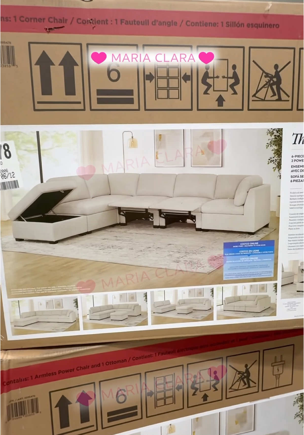 Sofá Seccional Thomasville En Costco 15/06/2025 #costcomexico #costco #costcofinds #shorts #ilovecostco #MariaClara #mar #yosoymariaclara